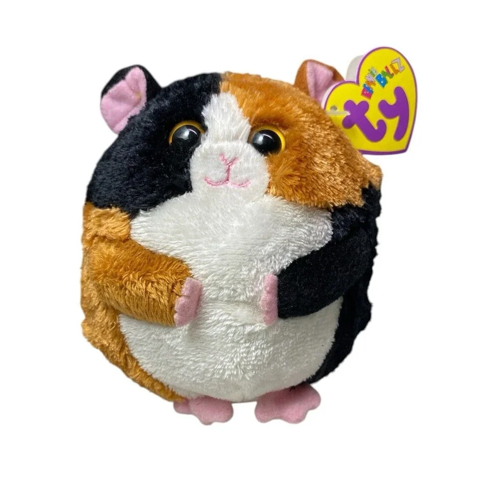 TY Beanie Ballz Speedy Guinea Pig 5” Plush NWT Retired 2011 Stuffed Animal